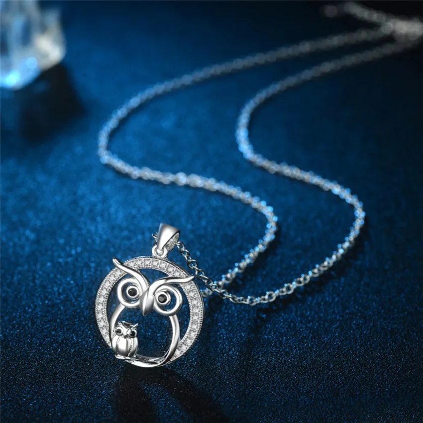 necklace owl pendant necklace female elegant necklaces pendants