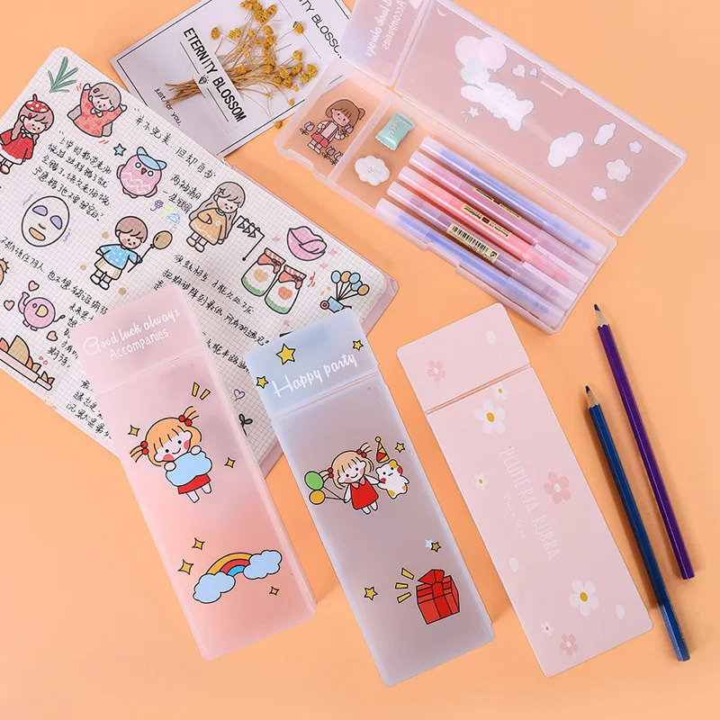 lu hao Translucent Dull Polish Storage Pencil Case Pencil Case Multi-functional Creative Pencil Case INS Students Portable Stora
lu hao Translucent Dull Polish Storage Pencil Case Pencil Case Multi-functional Creative Pencil Case INS Students Portable Stora