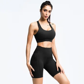 Women'S Fashion Sexy Yoga Sets Shorts Sport Active Tank Top Shorts 2 Piece Female Set Tracksuit Sports Suit Female
Women'S Fashion Sexy Yoga Sets Shorts Sport Active Tank Top Shorts 2 Piece Female Set Tracksuit Sports Suit Female
