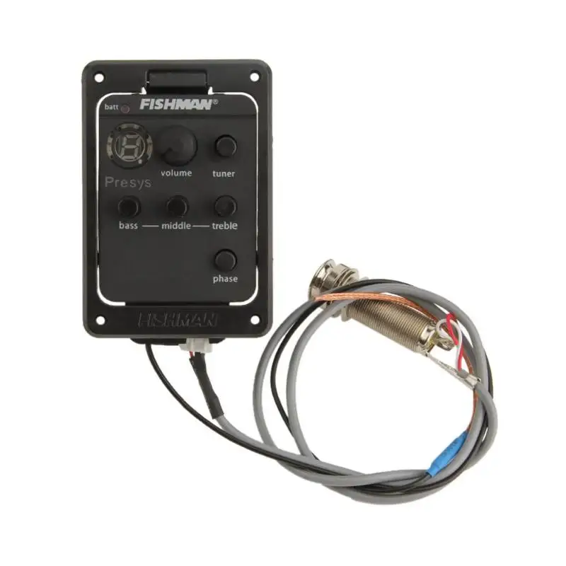 Acoustic Guitar EQ Equalizer Tone and Volume Amplifier Onboard Preamp Piezo Pickup Tuner for FISHMAN 101 Guitar Parts
Acoustic Guitar EQ Equalizer Tone and Volume Amplifier Onboard Preamp Piezo Pickup Tuner for FISHMAN 101 Guitar Parts