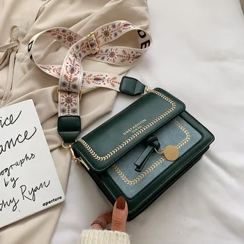 Vintage Contrast Color Messenger Bags for Women 2020 PU Leather Retro Small Hand Bag Purses Crossbody Shoulder Bag Bolso Mujer
Vintage Contrast Color Messenger Bags for Women 2020 PU Leather Retro Small Hand Bag Purses Crossbody Shoulder Bag Bolso Mujer
