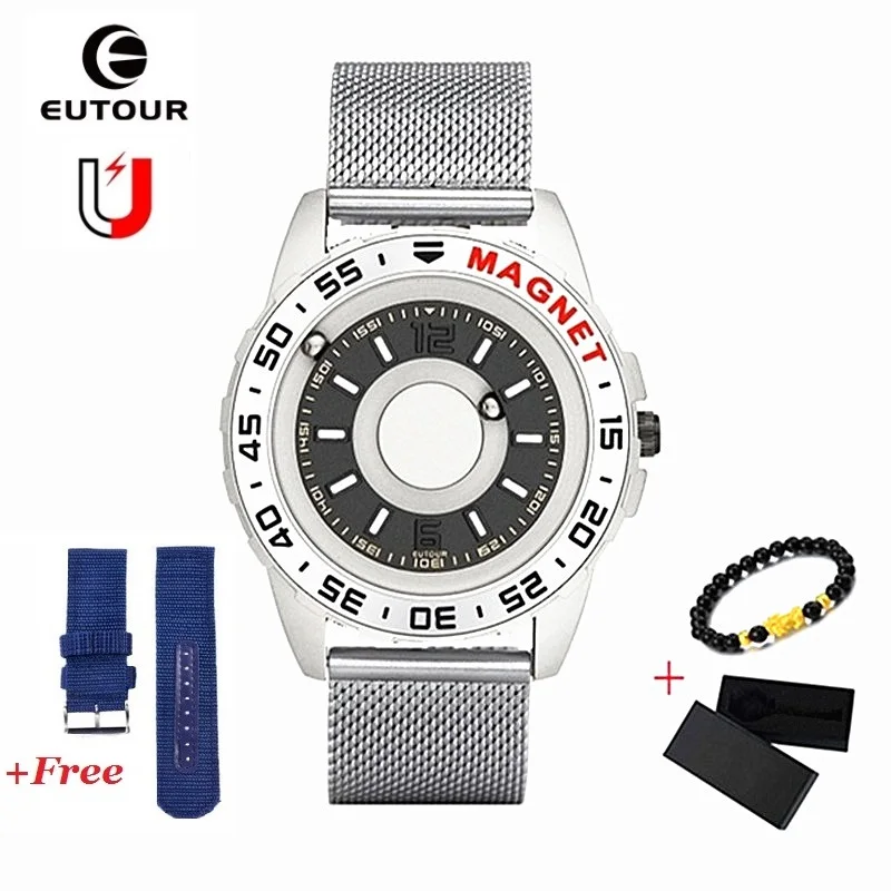 EUTOUR Magnetic Watch Quartz Men Waterproof Watch Ball Show Fashion Casual Magnet Wrist Watches erkek kol saati 2020 drop ship
EUTOUR Magnetic Watch Quartz Men Waterproof Watch Ball Show Fashion Casual Magnet Wrist Watches erkek kol saati 2020 drop ship