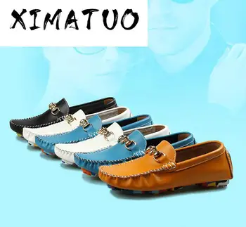 New 2020 Genuine Leather Men's Shoes Fashion Trend Driving Shoes Slip on Men Loafers Luxury Brand Men Flats Soft Moccasins 2A
New 2020 Genuine Leather Men's Shoes Fashion Trend Driving Shoes Slip on Men Loafers Luxury Brand Men Flats Soft Moccasins 2A