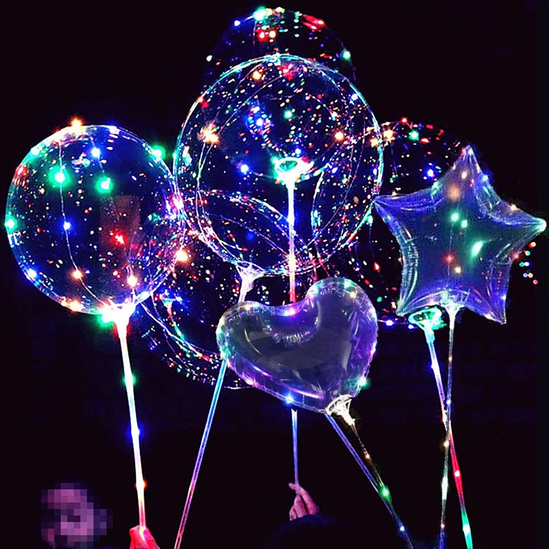 LED Balloon With Sticks Transparent Bubble Balloon Wedding Birthday Party Decor Clear Bobo Balloons Xmas Light Up Led Ballons
LED Balloon With Sticks Transparent Bubble Balloon Wedding Birthday Party Decor Clear Bobo Balloons Xmas Light Up Led Ballons