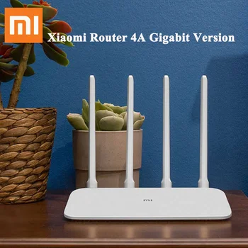 Xiaomi Mi Router 4A Gigabit Version 2.4GHz 5GHz WiFi 1167Mbps WiFi Repeater 128MB DDR3 High Gain 4 Antennas Network Extender
Xiaomi Mi Router 4A Gigabit Version 2.4GHz 5GHz WiFi 1167Mbps WiFi Repeater 128MB DDR3 High Gain 4 Antennas Network Extender