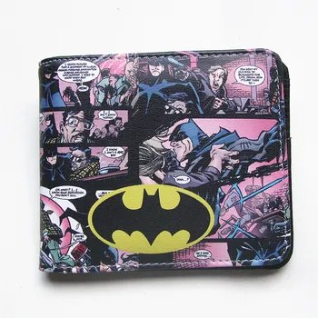 Batman Cartoon Wallet Spider Man Iron Man The Flash Short Wallets With Card Holder Pocket Student Leather Pu Coin Purse
Batman Cartoon Wallet Spider Man Iron Man The Flash Short Wallets With Card Holder Pocket Student Leather Pu Coin Purse