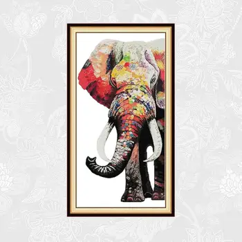 Elephant Cross Stitch Package Factory Sets Aida Canvas 14ct 11ct White Cloth Embroidery kit DIY Handmade Needlework Home Decor
Elephant Cross Stitch Package Factory Sets Aida Canvas 14ct 11ct White Cloth Embroidery kit DIY Handmade Needlework Home Decor