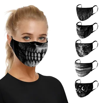 1pc Adult Unisex Halloween Print Face Mask Windproof Washable Dustproof Masque Respirator Reusable Mask Top Quality Mascarilla
1pc Adult Unisex Halloween Print Face Mask Windproof Washable Dustproof Masque Respirator Reusable Mask Top Quality Mascarilla
