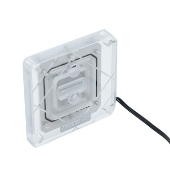 FREEZEMOD XPM Computer for CPU 115X Water Cooler Block Full Cover Large Area 2020 Diamond Pattern 6mm Bottom Plate 12V RGB
FREEZEMOD XPM Computer for CPU 115X Water Cooler Block Full Cover Large Area 2020 Diamond Pattern 6mm Bottom Plate 12V RGB