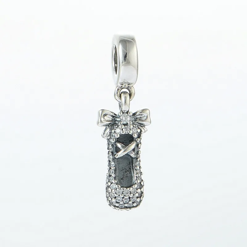 Original 100% 925 Sterling Silver Jewelry Clear CZ Girl Dance Shoe Crystal Charms for Women Bracelets Jewelry Making DIY
Original 100% 925 Sterling Silver Jewelry Clear CZ Girl Dance Shoe Crystal Charms for Women Bracelets Jewelry Making DIY