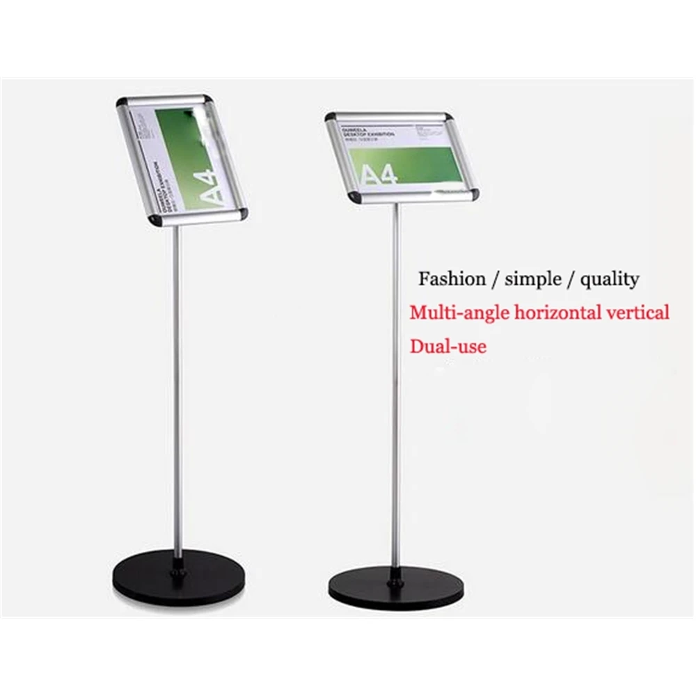 A3 Poster Frame A4 Aluminum Advertising Poster Display Rack Poster Floor Stand Banner Billboard Door Sign Holderindicator Rack
A3 Poster Frame A4 Aluminum Advertising Poster Display Rack Poster Floor Stand Banner Billboard Door Sign Holderindicator Rack