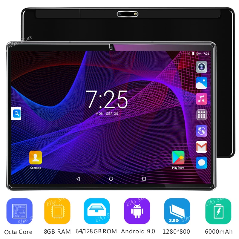 Newest Super 2.5D Tempered Glass DHL Free 10 inch Tablet Octa Core 8GB RAM 128GB ROM 4G LTE Android 9.0 WiFi 1280*800 IPS+Gifts
Newest Super 2.5D Tempered Glass DHL Free 10 inch Tablet Octa Core 8GB RAM 128GB ROM 4G LTE Android 9.0 WiFi 1280*800 IPS+Gifts