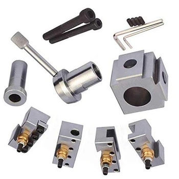 Steel Mini Lathe Post Holder Kit Quick Change Tool Boring Blade Turning Facing Holder Set Change Tool
Steel Mini Lathe Post Holder Kit Quick Change Tool Boring Blade Turning Facing Holder Set Change Tool
