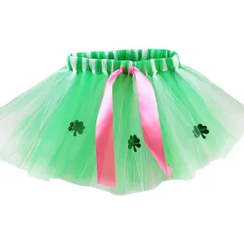 Adult Kids Saint Patrick Day Tulle Tutu Skirt with Ribbon Green Sequin Shamrock L9BE
Adult Kids Saint Patrick Day Tulle Tutu Skirt with Ribbon Green Sequin Shamrock L9BE