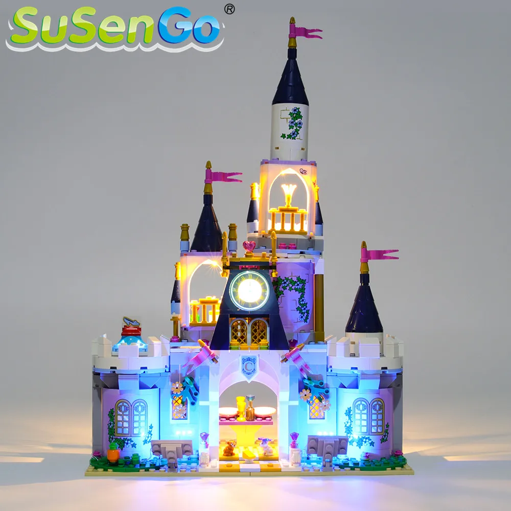 SuSenGo LED Light kit For 41154 Cinderella's Dream Castle Building Blocks Lighting Set Compatible with 25014 38063 10892 
SuSenGo LED Light kit For 41154 Cinderella's Dream Castle Building Blocks Lighting Set Compatible with 25014 38063 10892