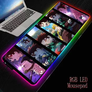 MRGBEST Anime Demon Slayer Kimetsu No Yaiba RGB Gamer Mousepad Mat Large Desk Mat Computer Mat Mause Carpet Gaming Mouse Pad
MRGBEST Anime Demon Slayer Kimetsu No Yaiba RGB Gamer Mousepad Mat Large Desk Mat Computer Mat Mause Carpet Gaming Mouse Pad