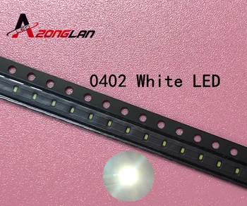 1000PCS 0402 SMD LED light-emitting diode smd White 1.0*0.5*0.4MM 1005 super bright 
1000PCS 0402 SMD LED light-emitting diode smd White 1.0*0.5*0.4MM 1005 super bright