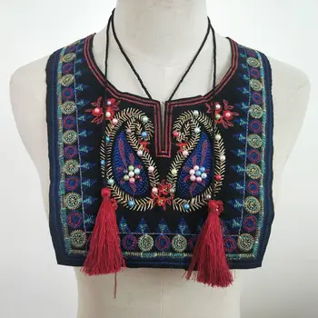 New Embroidery Lace Collar DIY Imitation Pearl lace Dress Accessories
New Embroidery Lace Collar DIY Imitation Pearl lace Dress Accessories