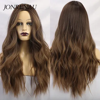 JONRENAU Long Synthetic Ombre Brown to Blonde Golden Natural Wave Hair Wigs for White/Black Women Daily Wear
JONRENAU Long Synthetic Ombre Brown to Blonde Golden Natural Wave Hair Wigs for White/Black Women Daily Wear