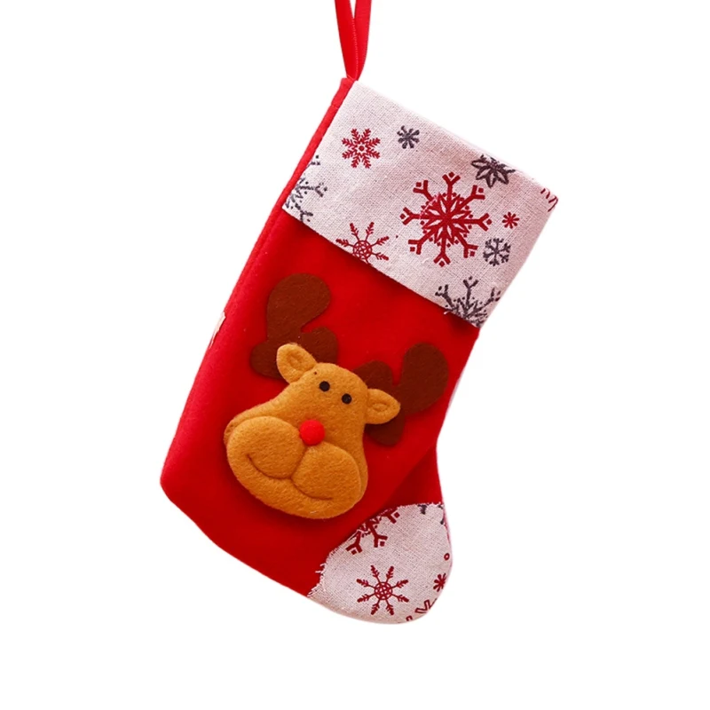 large christmas sock gift bags candy bags tree decoration