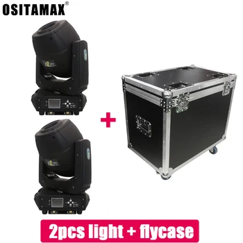 

Flycase Moving Head Spot Beam Light 230w LED Zoom Light Gobo Light Double Prism 3IN1 Stage Effect for Nighclub Show Bar Disco DJ