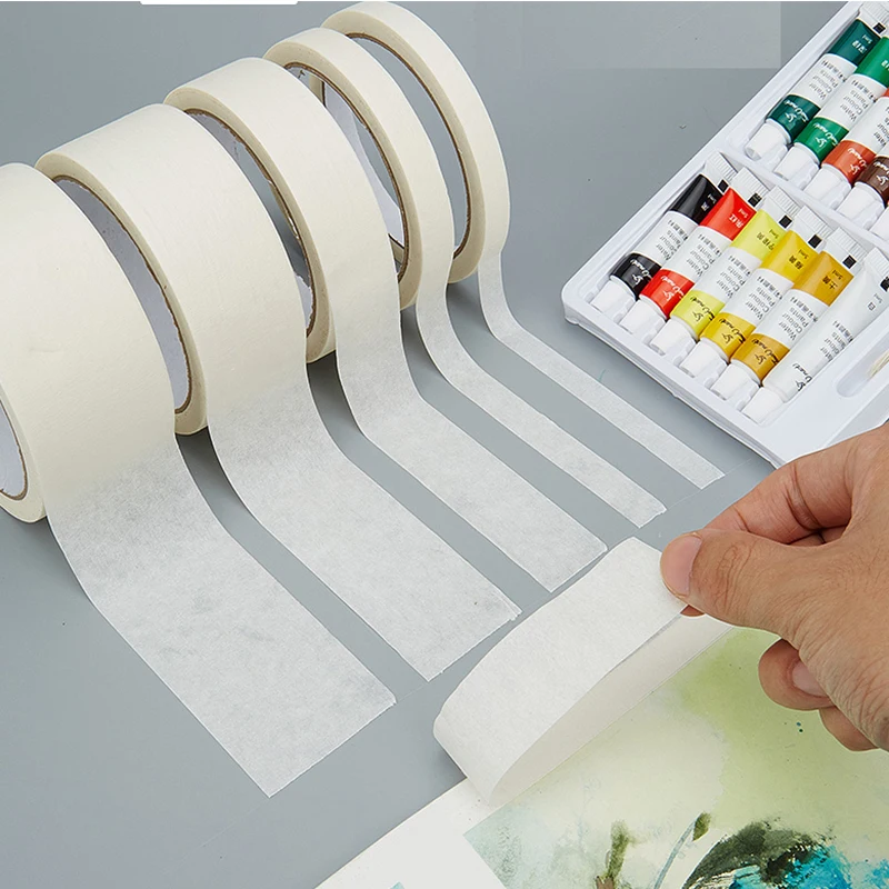 5Pcs 10/24/36/45mm Masking Tape High Quality Car Spraying White Blank Adhesive Tape 20mm Long House Office Auto Body Paint Tape
5Pcs 10/24/36/45mm Masking Tape High Quality Car Spraying White Blank Adhesive Tape 20mm Long House Office Auto Body Paint Tape