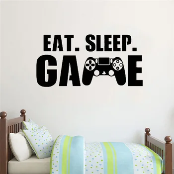 Gamer wall decal Eat Sleep Game wall decal Controller video game wall decals Customized For Kids Bedroom Vinyl Wall Art
Gamer wall decal Eat Sleep Game wall decal Controller video game wall decals Customized For Kids Bedroom Vinyl Wall Art