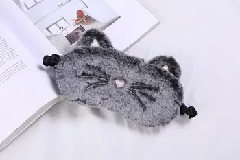 1pc Lovely Eyes Care Grey Cat Eye Mask Sleeping Mask Plush Eye Shade Cover Blindfold Eyeshade For Travel Home Gift
1pc Lovely Eyes Care Grey Cat Eye Mask Sleeping Mask Plush Eye Shade Cover Blindfold Eyeshade For Travel Home Gift