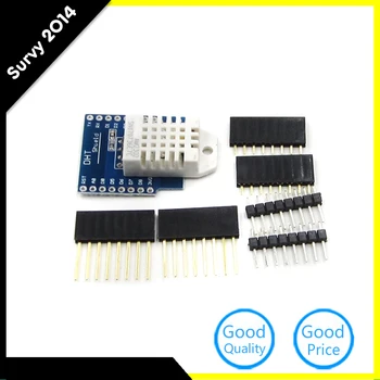 DHT22 AM2302 shielded digital temperature and humidity sensor board module for Wemos D1 Mini diy electronics
DHT22 AM2302 shielded digital temperature and humidity sensor board module for Wemos D1 Mini diy electronics