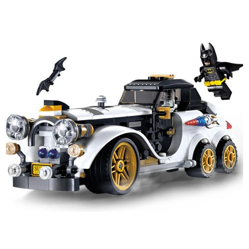 LegoED Marvel Movie Bricks 70911 Super Hero Batman Penguin Arctic Roller Man-Bat Model Building Blocks Toys for children Gifts
LegoED Marvel Movie Bricks 70911 Super Hero Batman Penguin Arctic Roller Man-Bat Model Building Blocks Toys for children Gifts