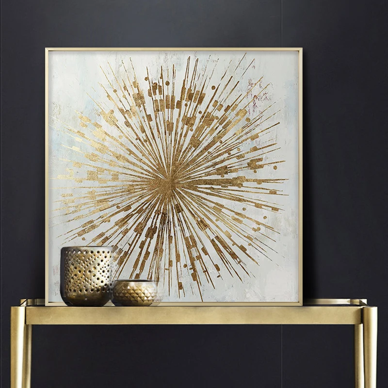 Handmade Abstract Painting Canvas Art Gold Leaf Painting Large Wall Art Oversize Gold Texture Painting Modern Room Decor
Handmade Abstract Painting Canvas Art Gold Leaf Painting Large Wall Art Oversize Gold Texture Painting Modern Room Decor