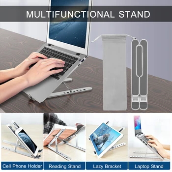 New 10-15.6in Laptop Stand Adjustable Computer Riser Tablet Elevator for Desk Cooling Notebook Stand Computer Riser
New 10-15.6in Laptop Stand Adjustable Computer Riser Tablet Elevator for Desk Cooling Notebook Stand Computer Riser