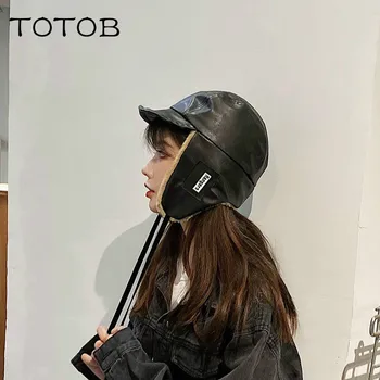 Net red leather Lei Feng hat female autumn and winter thick solid color Lei Feng hat Korean version of the windproof riding cap
Net red leather Lei Feng hat female autumn and winter thick solid color Lei Feng hat Korean version of the windproof riding cap