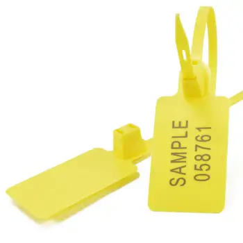 100pcs Security Plastic Seals Number Tamper Proof Tag SHipping Cargo SIngle Use Zip Ties Big Tag 385mm Yellow
100pcs Security Plastic Seals Number Tamper Proof Tag SHipping Cargo SIngle Use Zip Ties Big Tag 385mm Yellow