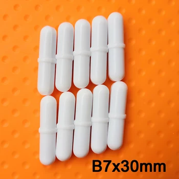 B7x30mm Laboratory Magnetic Stirrer Mixer Stir Bars , Stirring Rod With Pivot Ring , 10pcs 
B7x30mm Laboratory Magnetic Stirrer Mixer Stir Bars , Stirring Rod With Pivot Ring , 10pcs