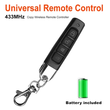 433MHZ Auto Pair Copy Remote 4 Channels Garage Gate Door Key Remote Controller Sensitive Code Security Alarm Electronic Gates
433MHZ Auto Pair Copy Remote 4 Channels Garage Gate Door Key Remote Controller Sensitive Code Security Alarm Electronic Gates