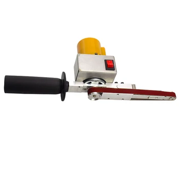 Handheld Electric Belt Sander Mini Sanding Machine Angle Grinder with Sanding Belt for Sanding Polishing Micro Polishing Machine
Handheld Electric Belt Sander Mini Sanding Machine Angle Grinder with Sanding Belt for Sanding Polishing Micro Polishing Machine