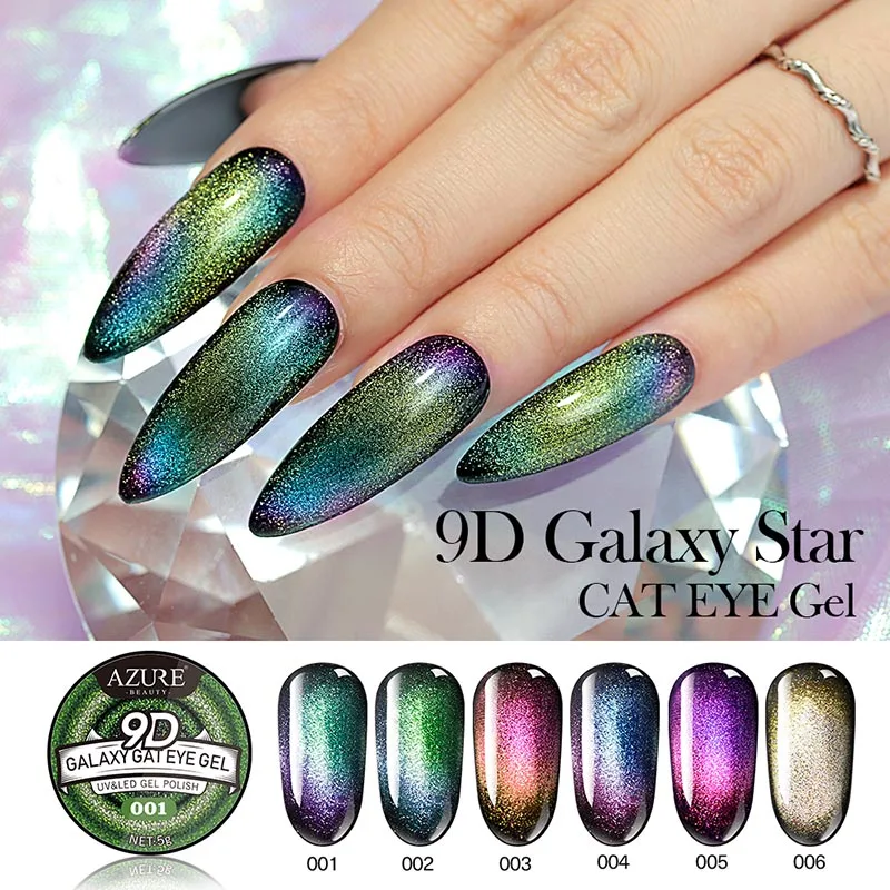 Maphie Galaxy Star Magnetic Gel Nail Polish Long Lasting Cat Eye Nail Gel Soak Off Uv/Led Need Black Base Gel Cured By Led Lamp
Maphie Galaxy Star Magnetic Gel Nail Polish Long Lasting Cat Eye Nail Gel Soak Off Uv/Led Need Black Base Gel Cured By Led Lamp