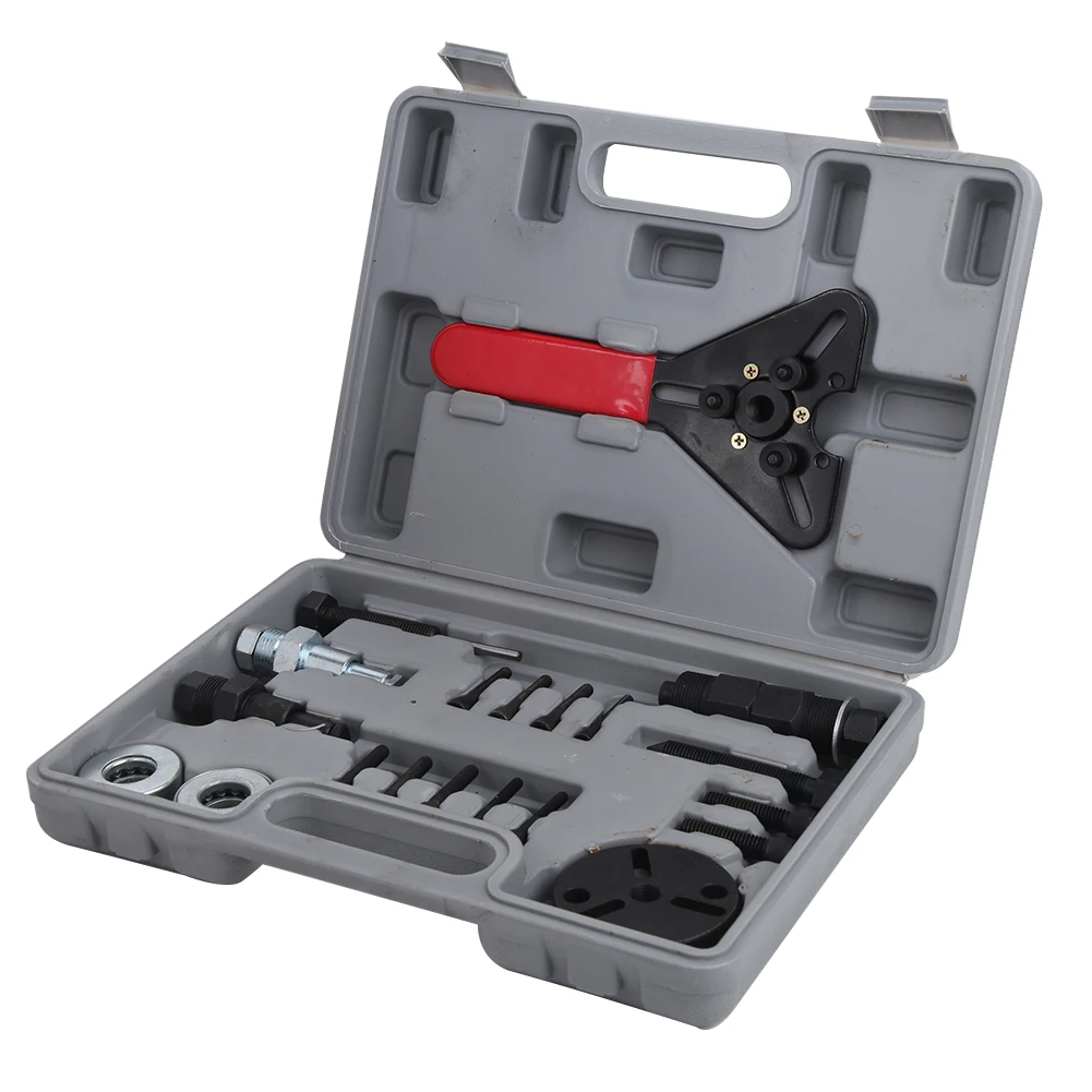 A/C Automotive Compressor Clutch Hub Remove Install Tool w/ Spanner Bearing Puller
A/C Automotive Compressor Clutch Hub Remove Install Tool w/ Spanner Bearing Puller