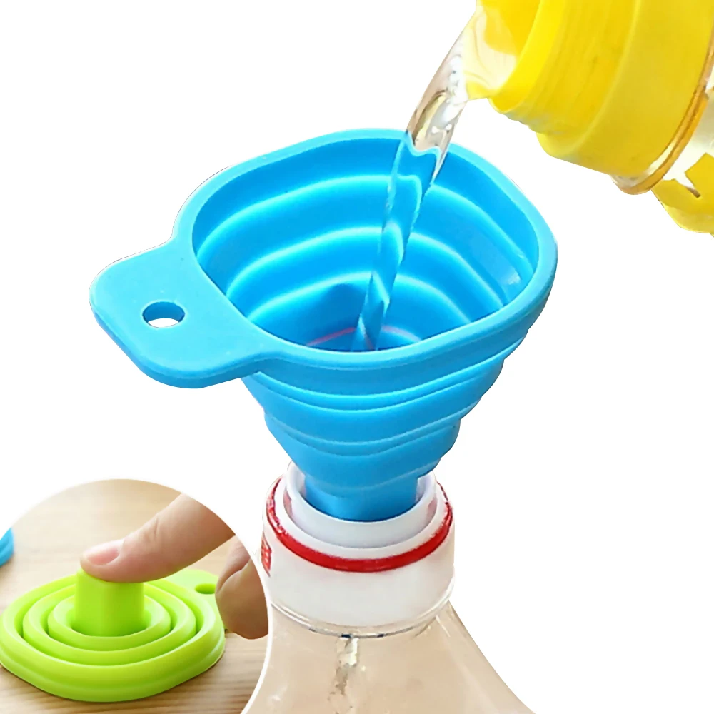 Protable Funnel Silicone Mini Foldable Funnel Kitchen Collapsible Funnel Household Liquid Dispensing Kitchen Tools Accessories
Protable Funnel Silicone Mini Foldable Funnel Kitchen Collapsible Funnel Household Liquid Dispensing Kitchen Tools Accessories