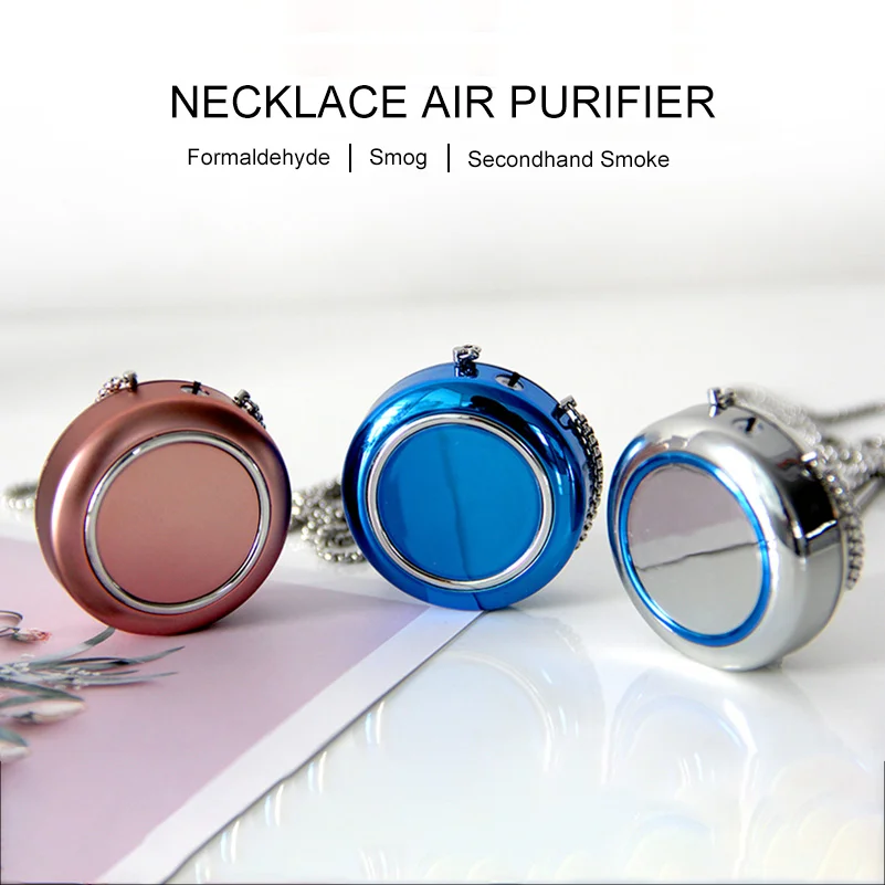 Air Purifier USB Portable Wearable Necklace Negative Ionizer Anion Air Cleaner Personal Wearable Necklace
Air Purifier USB Portable Wearable Necklace Negative Ionizer Anion Air Cleaner Personal Wearable Necklace