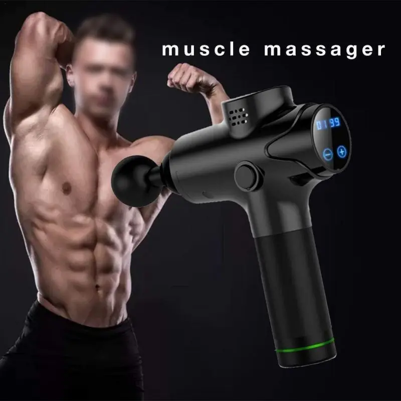 New power Muscle Massage Gun Deep Tissue Massager Therapy Gun Exercising Muscle Pain Relief Body Shaping
New power Muscle Massage Gun Deep Tissue Massager Therapy Gun Exercising Muscle Pain Relief Body Shaping