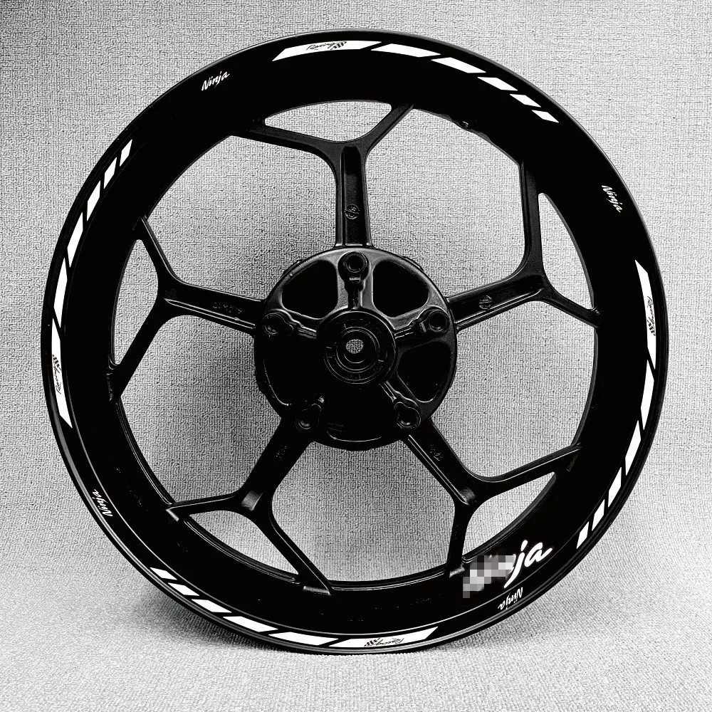 New motorcycle Kawasaki Ninja 250 300 350 400 personality wheel steel decals with painted circles rim modification personality r 
New motorcycle Kawasaki Ninja 250 300 350 400 personality wheel steel decals with painted circles rim modification personality r