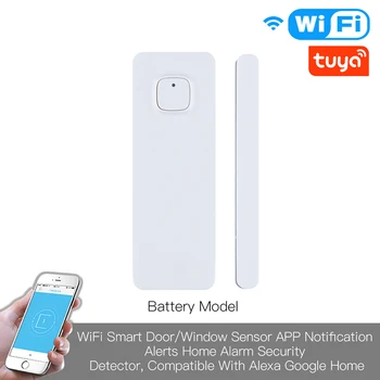Wireless Smart WIFI Door Window Detector APP Remote Voice Control Mini Home Security Alarm Sensor With for Alexa Google
Wireless Smart WIFI Door Window Detector APP Remote Voice Control Mini Home Security Alarm Sensor With for Alexa Google
