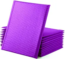 Purple 50pcs Mailer Poly Bubble Padded Mailing Envelopes for Gift Packaging Self Seal Bag Bubble Black White purple And Pink
Purple 50pcs Mailer Poly Bubble Padded Mailing Envelopes for Gift Packaging Self Seal Bag Bubble Black White purple And Pink