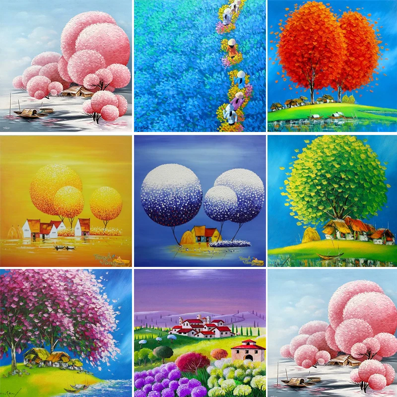 5D DIY Diamond Painting Landscape tree Full Square/Round Drill Embroidery Cross Stitch 3D Home Decor
5D DIY Diamond Painting Landscape tree Full Square/Round Drill Embroidery Cross Stitch 3D Home Decor