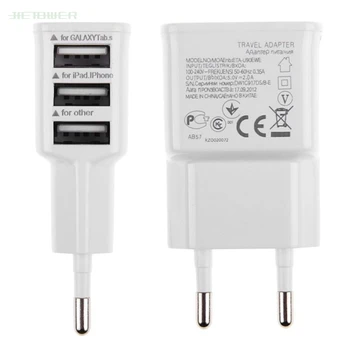 100pcs/lot Charger Adapter 2A 5V USB 3 Ports EU Plug Wall Charger for IPhone XS X HTC Samsung Galaxy S5 Note 3 Mobile Phone
100pcs/lot Charger Adapter 2A 5V USB 3 Ports EU Plug Wall Charger for IPhone XS X HTC Samsung Galaxy S5 Note 3 Mobile Phone