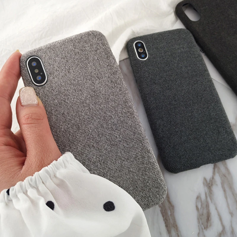 Cloth Phone Case For iPhone 7 8 Plus XS Max XR Ultra-thin Soft Silicone Case For iPhone X XS MAX 7 8 6 6S Plus Cover Cases Coque
Cloth Phone Case For iPhone 7 8 Plus XS Max XR Ultra-thin Soft Silicone Case For iPhone X XS MAX 7 8 6 6S Plus Cover Cases Coque