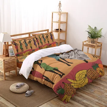 Africa Flower Fruit Woman Street Banana Printed Duvet Cover Set 4 Piece Bedding Set Home Textile Customizable
Africa Flower Fruit Woman Street Banana Printed Duvet Cover Set 4 Piece Bedding Set Home Textile Customizable