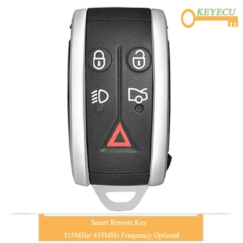 KEYECU Smart Remote Control Car Key for Jaguar XK XKR XF XFR, FOB 5 Buttons - 315MHz/ 433MHz - FCC ID: KR55WK45694 / KR55WK49244
KEYECU Smart Remote Control Car Key for Jaguar XK XKR XF XFR, FOB 5 Buttons - 315MHz/ 433MHz - FCC ID: KR55WK45694 / KR55WK49244